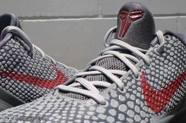 Kobe's New 'Lower Merion' Kicks: Gray and Red with a Bulldog 'Ace