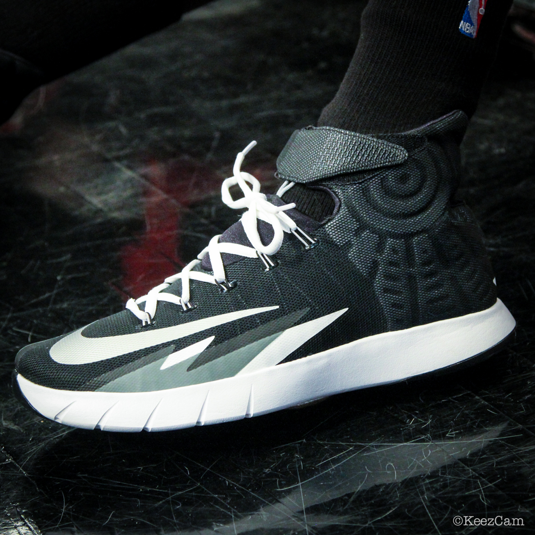 Dwight Buycks wearing Nike Zoom HyperRev