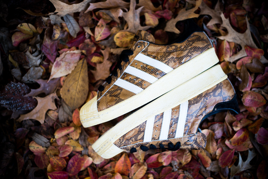 adidas Originals Superstar 80s Brown Snakeskin vintage midsole