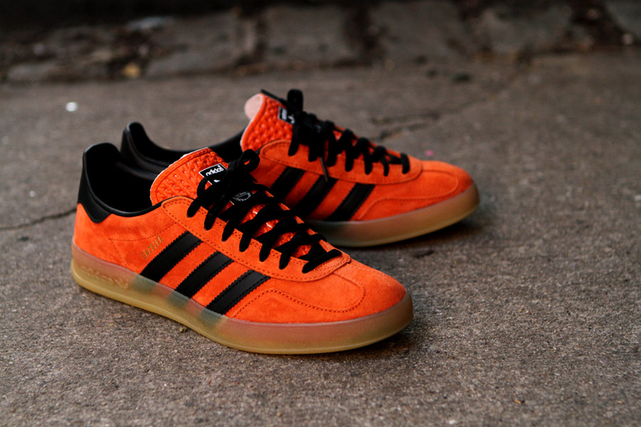 black orange adidas gazelle