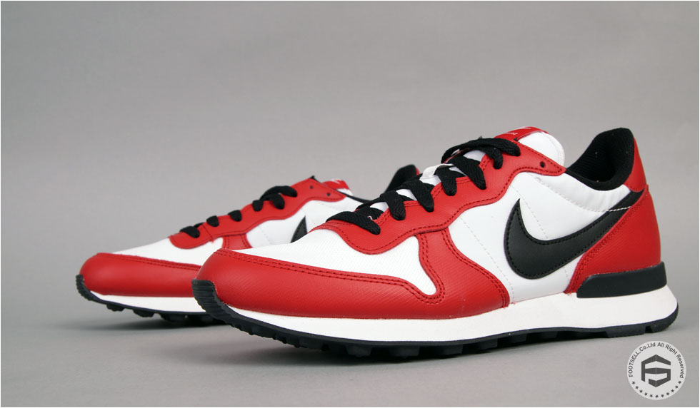 nike internationalist white red