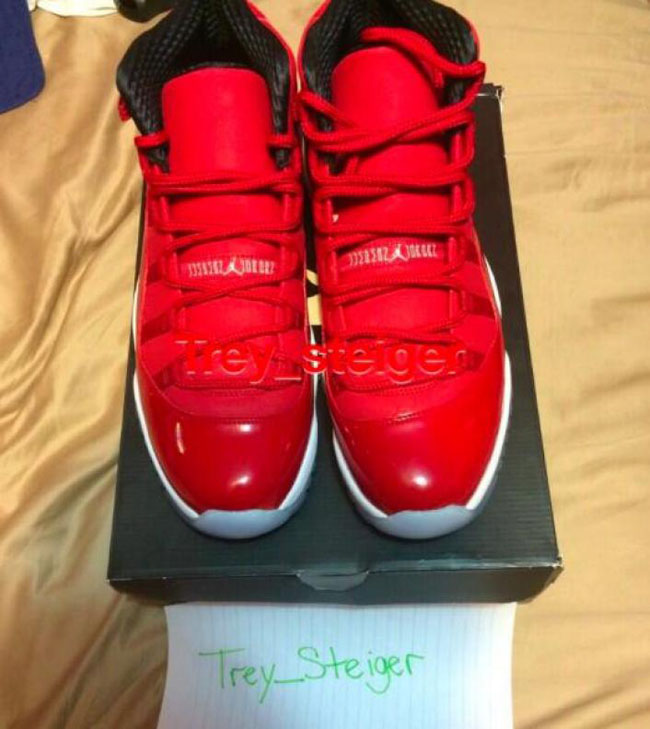 Air Jordan XI 11 Red Carmelo Anthony PE 