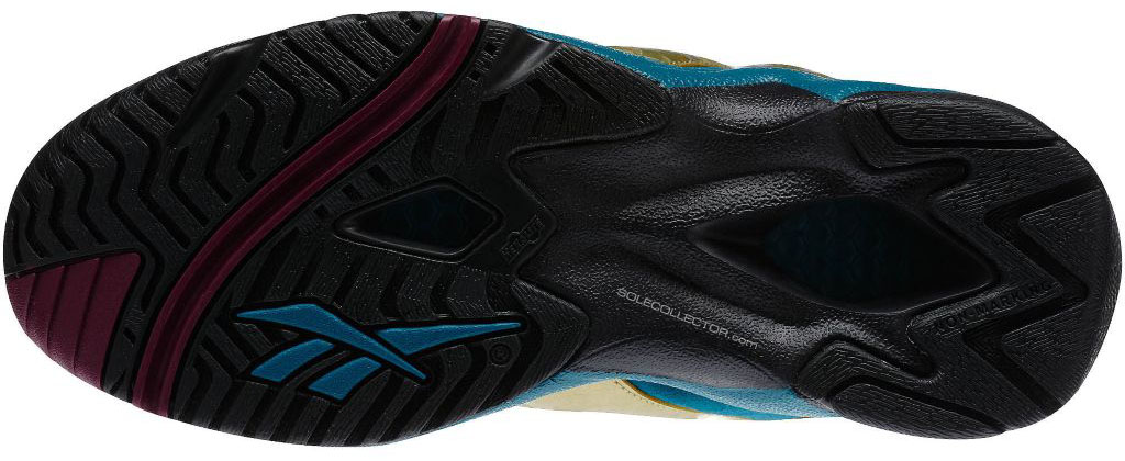 Reebok Kamikaze II 2 Burgundy/Gold-Blue M44060 (6)