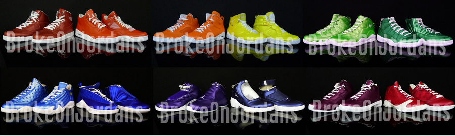 air jordan entire collection