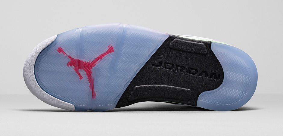 bottom of jordan 5