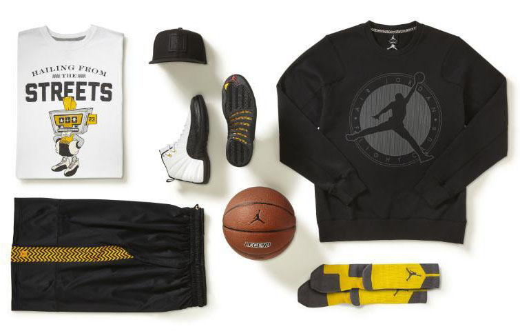 jordan 12 taxi outfit