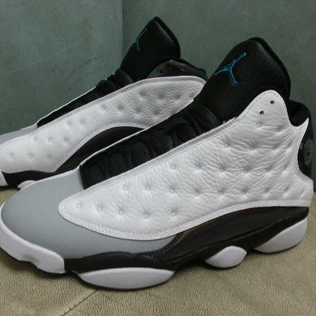 jordan 13 barons on feet