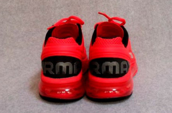 Air max 2013 store red and black