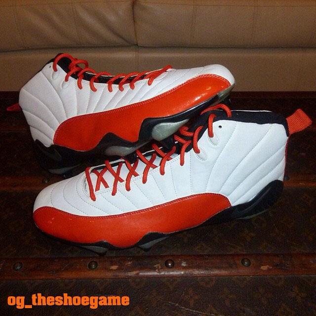 jordan 12 cleats football