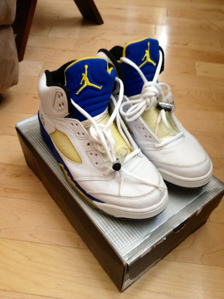 Pickups of the Week // Air Jordan V 5 Laney by solestacker