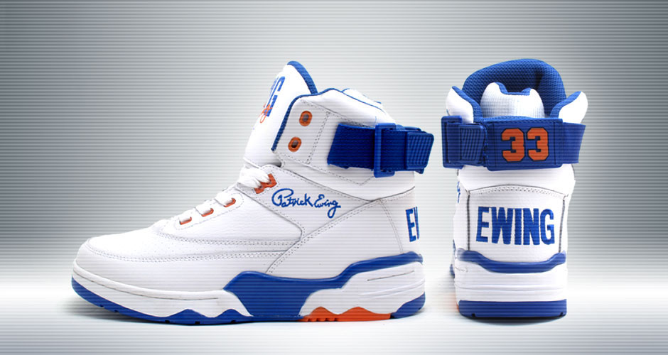 Ewing Athletics 33 Hi Retro Knicks White