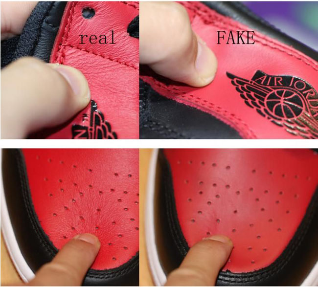 jordan 1 bred 2016 real vs fake