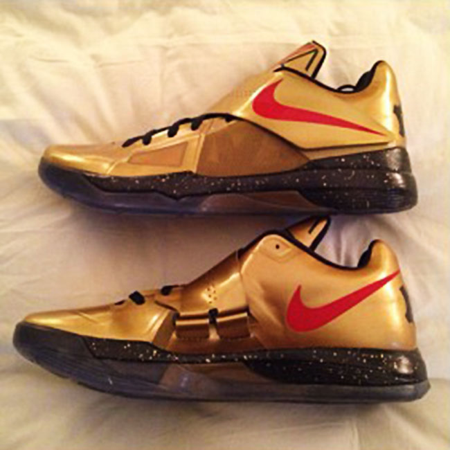 Nike Zoom KD IV Gold Medal (2)