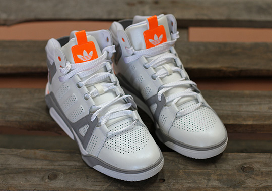 adidas Originals LQC - White/Grey/Neon Orange