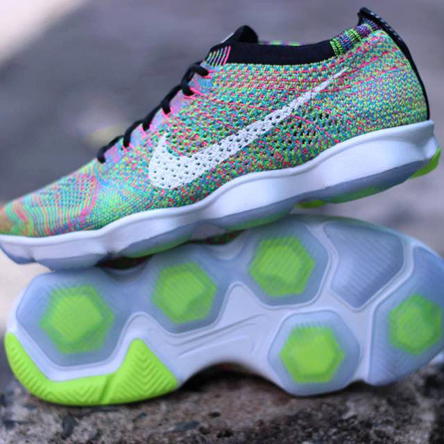 Nike flyknit outlet zoom agility multicolor