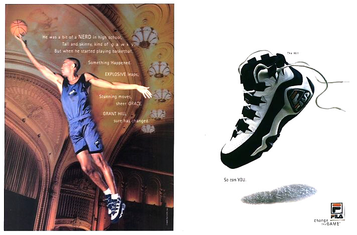 grant hill first shoe