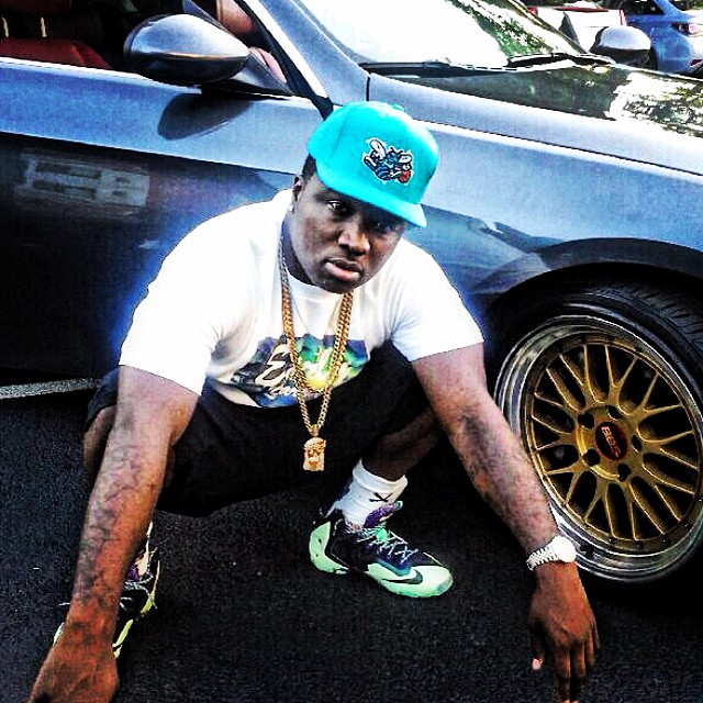 Troy Ave wearing Nike LeBron XI 11 All Star