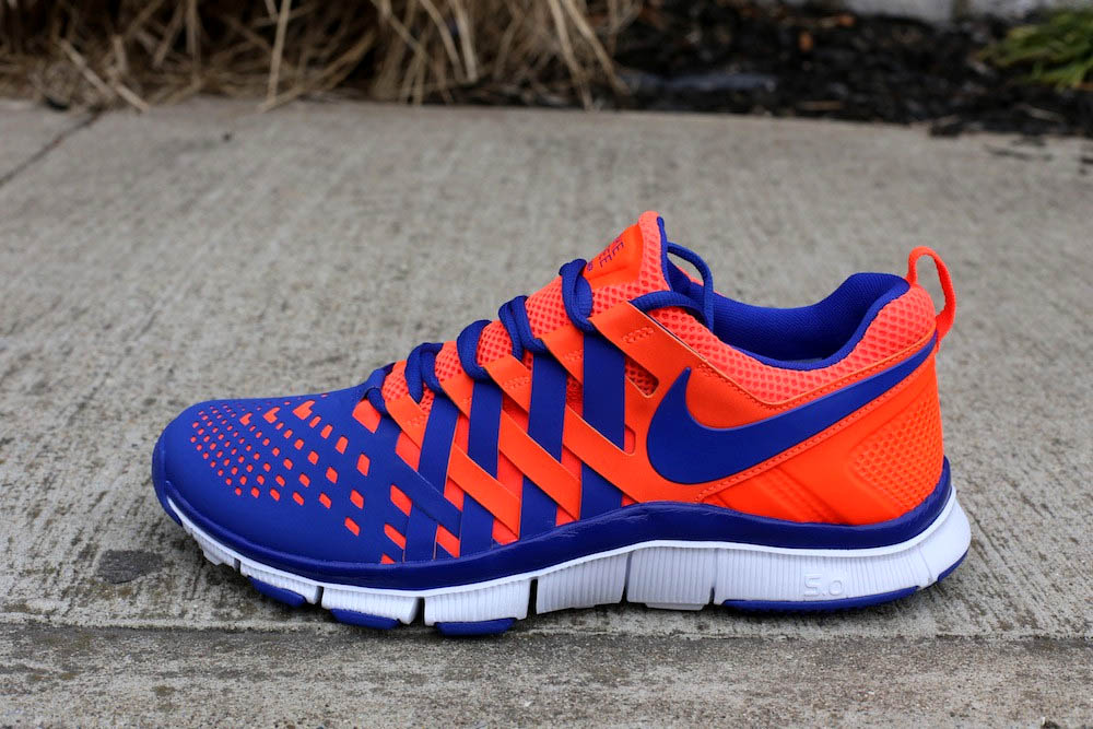 Nike Free Trainer 5.0 NRG Total Crimson Hyper Blue White Complex