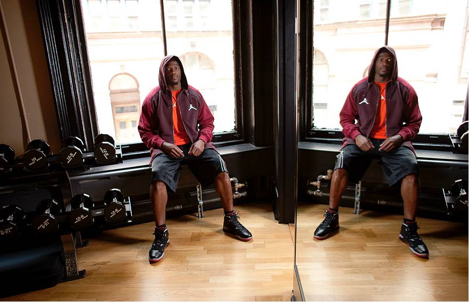 Jordan Brand Fall/Holiday 2011 Apparel Look Book featuring Andre Johnson