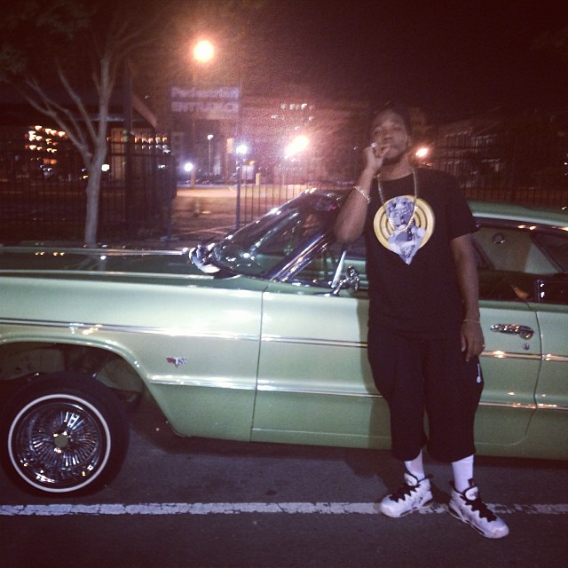 Currensy wearing Nike Air Max CB34