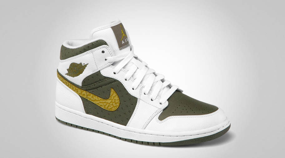 Air Jordan 1 Phat - White/Peat Moss-Cargo Khaki | Complex