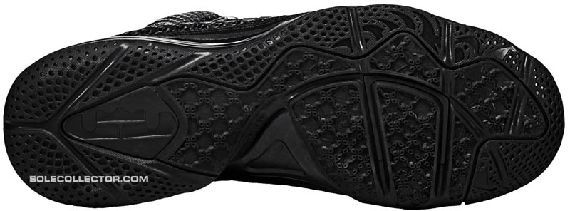 Nike LeBron 9 IX Blackout Black Anthracite 469764-001 B