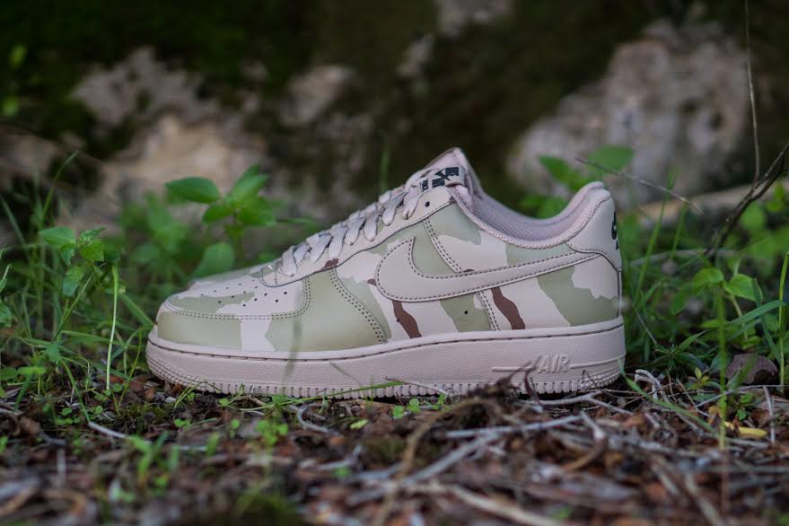 Nike Air Force 1 07 LV8 Desert Camo 718152-204 | Sole Collector