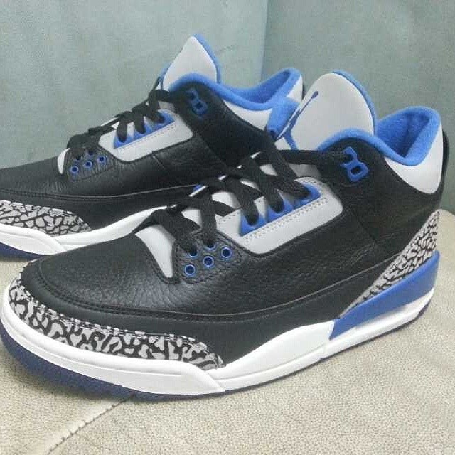 Air Jordan III 3 Sport Blue (2)