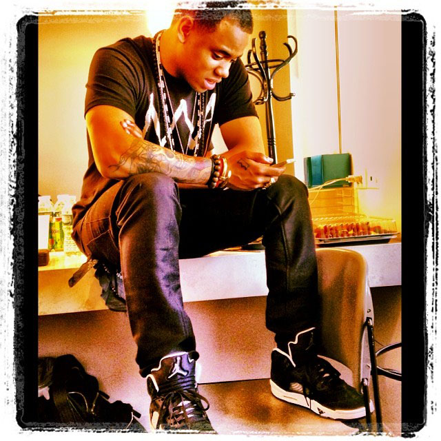 Mack Wilds wearing Air Jordan 5 Oreo