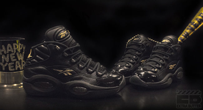 Reebok question deals black and gold