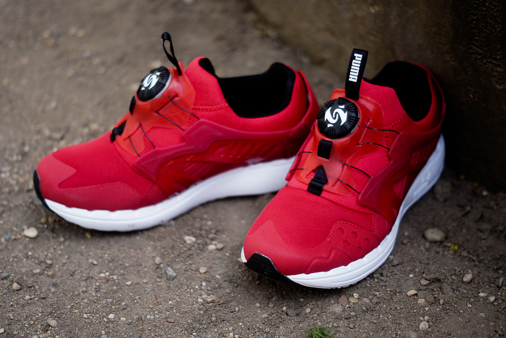 Puma disc store blaze red