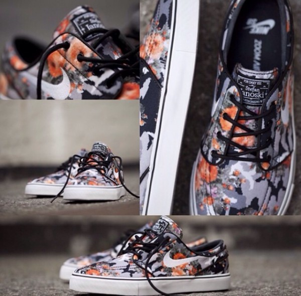 Búsqueda rueda Conciencia Nike SB Zoom Stefan Janoski - Urban Orange Floral | Sole Collector