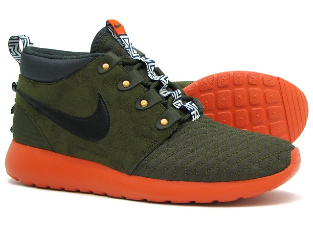 nike roshe run mid winter - men's