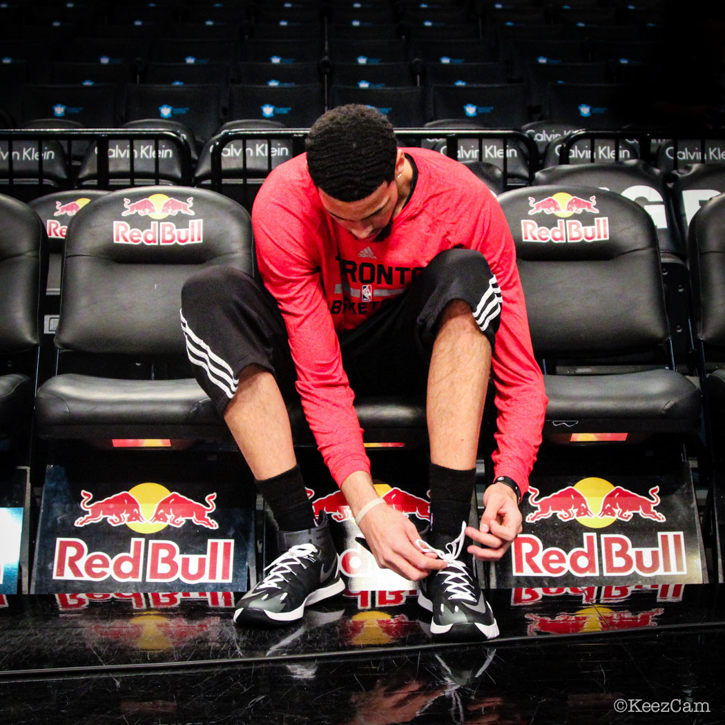 Austin Daye wearing Nike Zoom HyperRev (2)