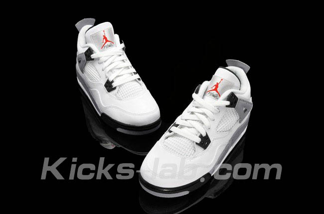 Air Jordan 4 IV White Cement 408452-103