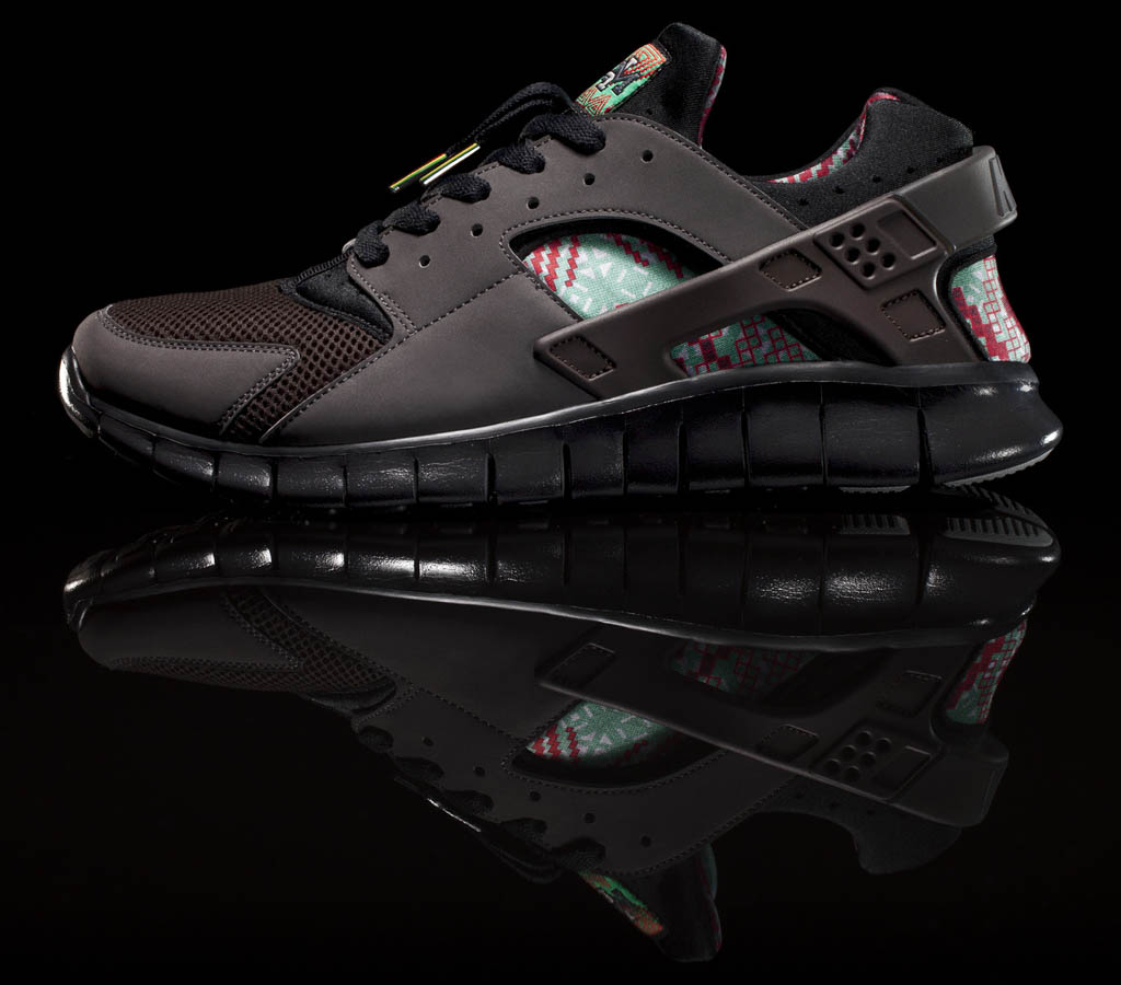 Nike black 2025 history month huarache