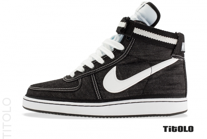 Nike vandal high supreme best sale black white