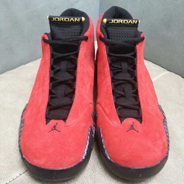 Air Jordan 14 XIV Red Suede (2)