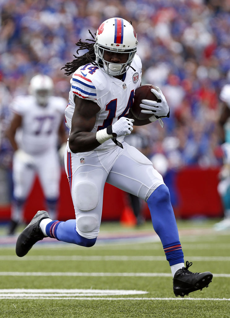 Sammy Watkins wearing adidas adizero 5-Star 3.0