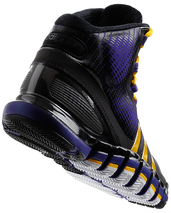 adidas Crazyquick Lakers Away Black Purple Gold Q33305 (4)