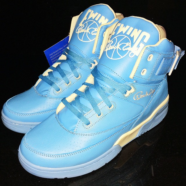 DJ Clark Kent Picks Up Ewing 33 Hi Sky Blue