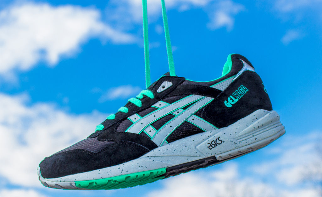 Invalidez Día del Niño Policía ASICS GEL Saga - Black/Mint | Sole Collector