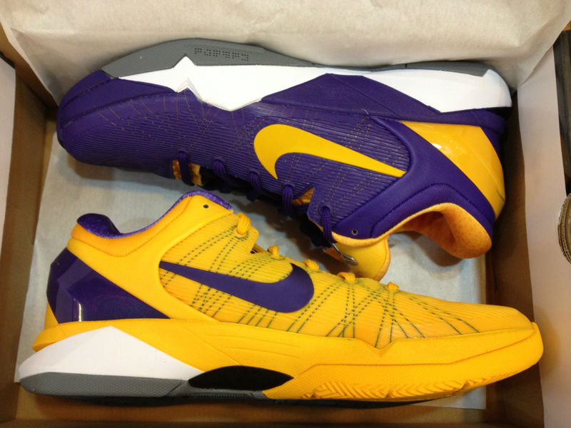 kobe 7 purple and yellow