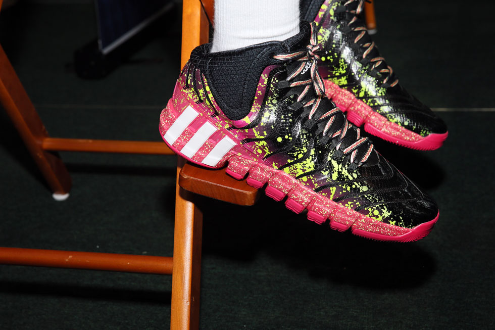 John Wall wearing adidas Crazyquick 2