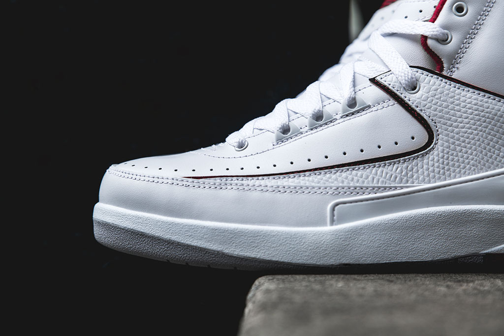 Air Jordan II 2 White/Red 385475-102  (4)