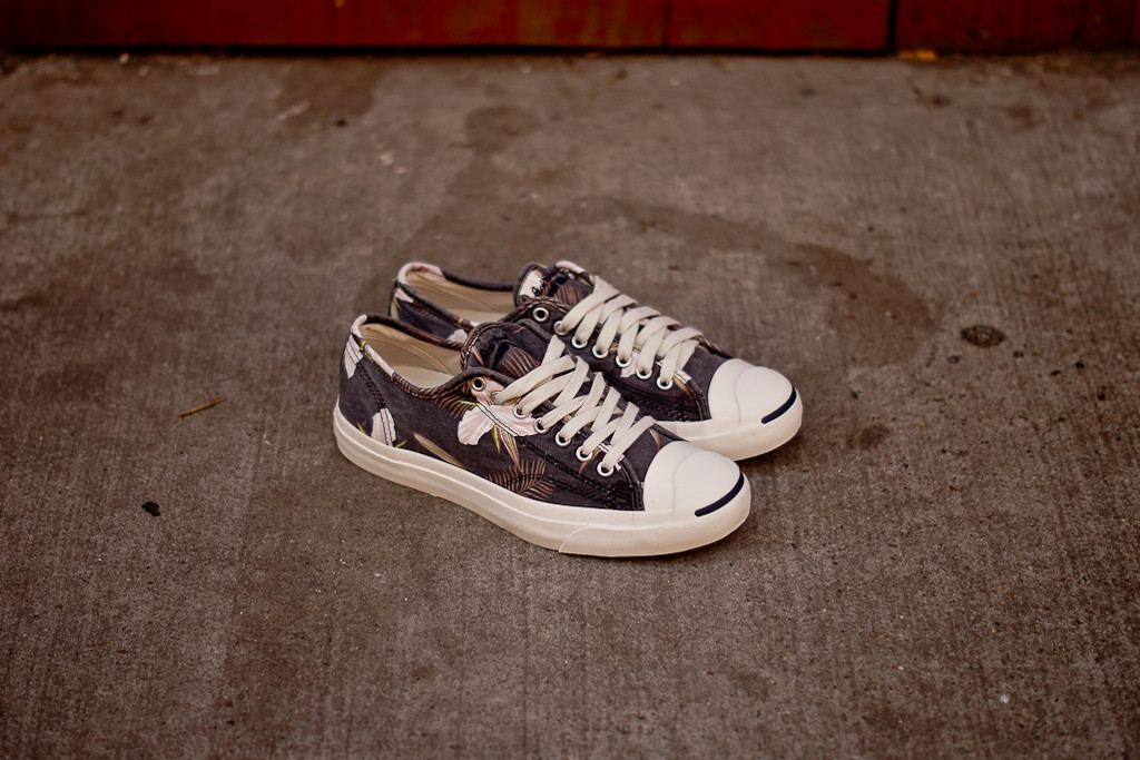 converse jack purcell flower