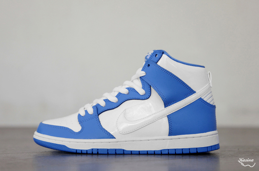 nike dunk high collegiate