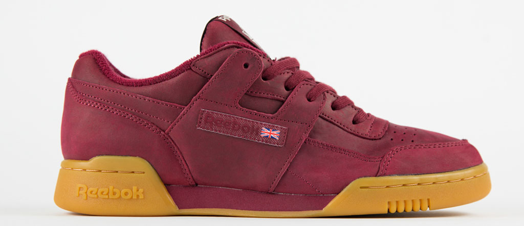 Reebok workout plus store burgundy