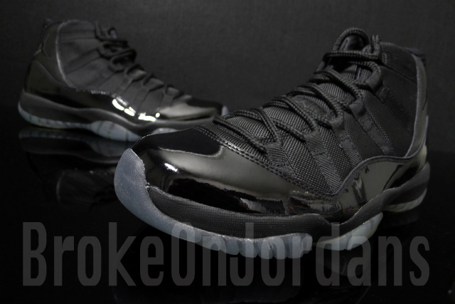 Jordan 11 cheap black and grey