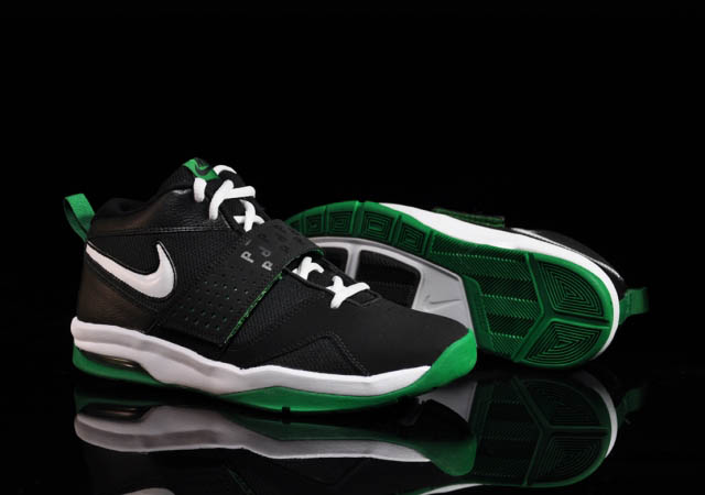 Nike Air Legacy 3 Paul Pierce Black White Pine Green White 472677-001 C